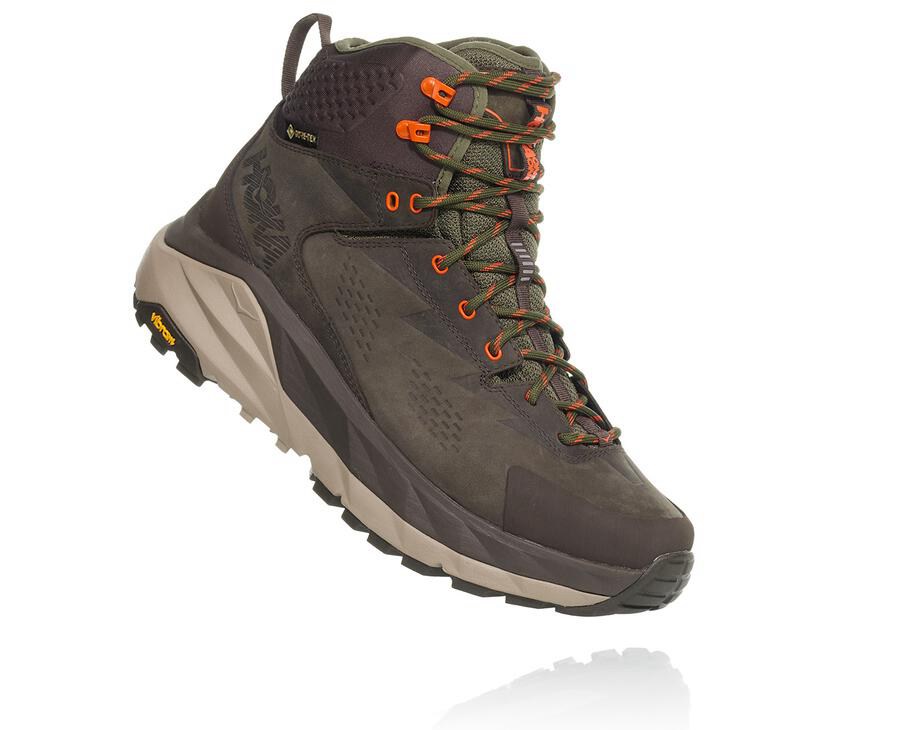 Hoka Australia One One Kaha GORE-TEX - Mens Hiking Boots Brown - WMGLZ-9312